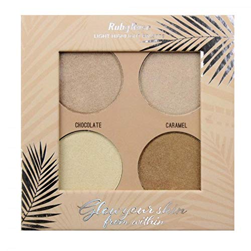 Paleta de Iluminador Glow Your Skin Light HB 7500- Ruby Rose