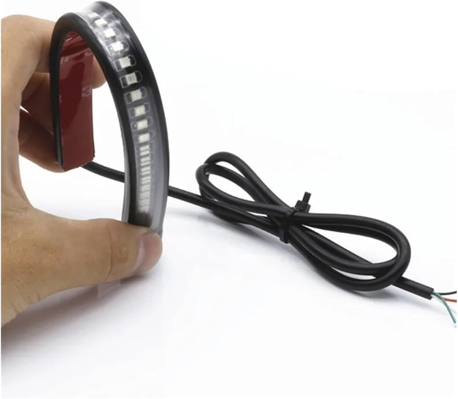Fanale posteriore per moto Per luce freno posteriore per moto 12V striscia LED posteriore per moto indicatori di direzione singoli