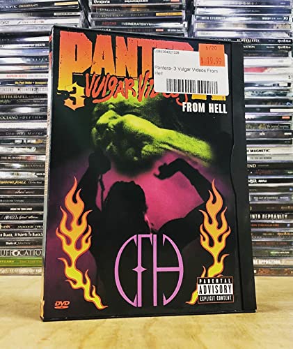 PANTERA-3 VULGAR VIDEOS FROM HELL - Mehr Infos/Bestellen