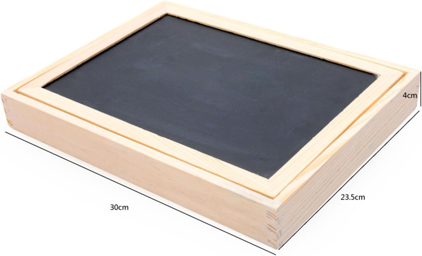 Wooden Magnetic Puzzle and Drawing Board, Double-Sided Educational Art Easel with Magnetic Pieces