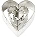 Makin's USA Clay Cutters, Heart, 3 Per Package