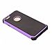 Goging Silicone Fully-Wrapped Anti-Drop Mobile Phone case Specially Designed for iPhone 12 Mini 5.4, Screen and Camera Protection, with Soft Original Machine Color Protection Frame (Purple)