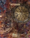 Notebook: Steampunk College Ruled Notebook Journal for Steampunk Fans|8.5x11 with 110 Pages| Makes A Unique Steampunk Gift Idea with a Steampunk ... Relaxation| Gift Idea for Steampunk Lovers
