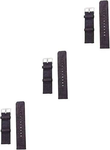 2 correas de reloj de repuesto, 5 correas de reloj, correa de reloj de lona, correa de reloj para mujer, correa de reloj de lona 5