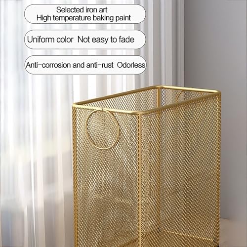 Rolling Laundry Basket on Wheels - Metal Cart for Laundry, Yoga Mat & More - Wire Hamper with Wheels for Effortless Transport & Organization