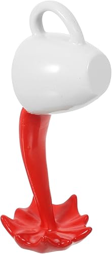 UPKOCH Decoración de mesa de café, tazas de café, estatuilla de taza de café, taza de café flotante, escultura de café, centros de mesa, taza de