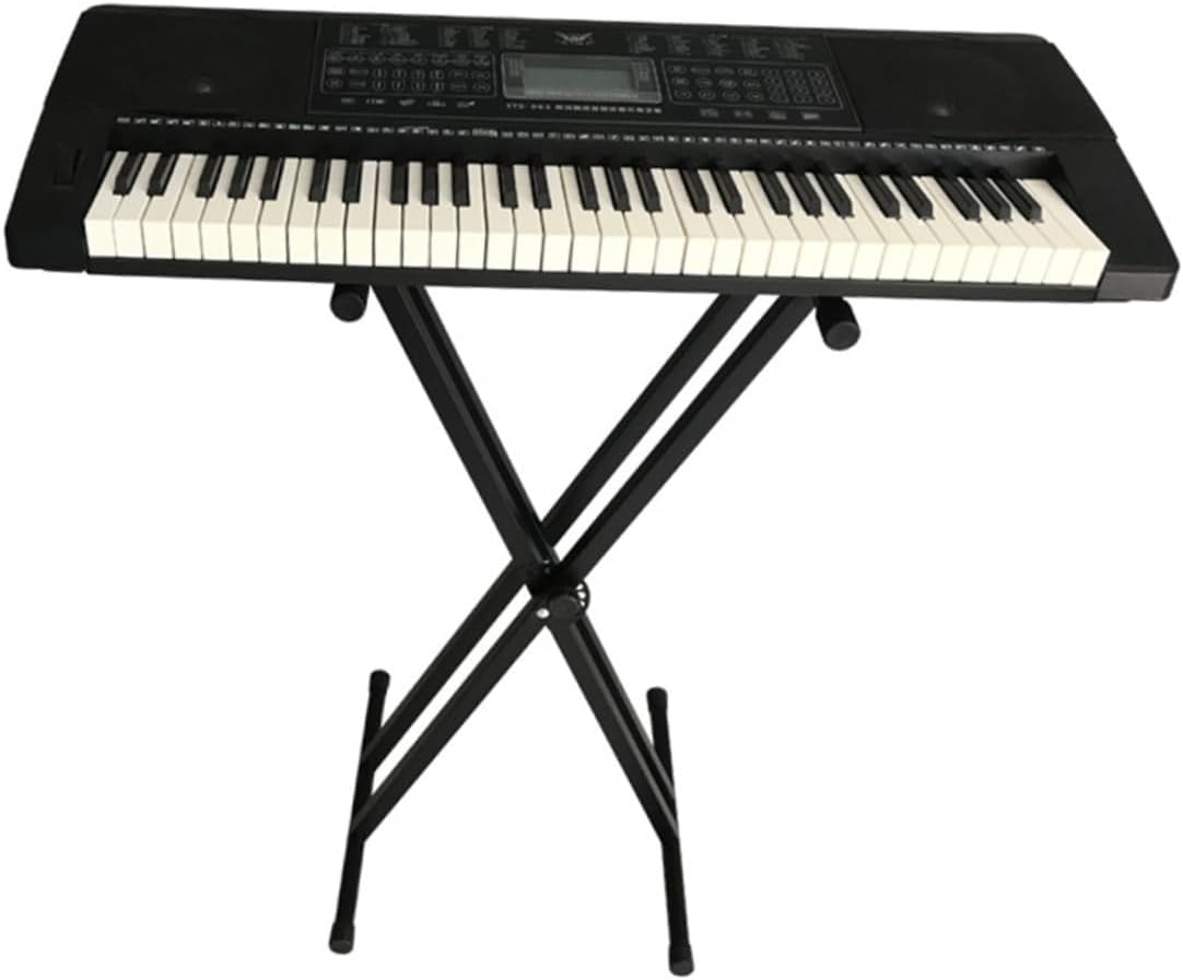 ERINGOGO 4 Hole Boys and Girls Piano Keyboard Stand Electronic Organ Display Rack Stable Iron Keyboard Holder