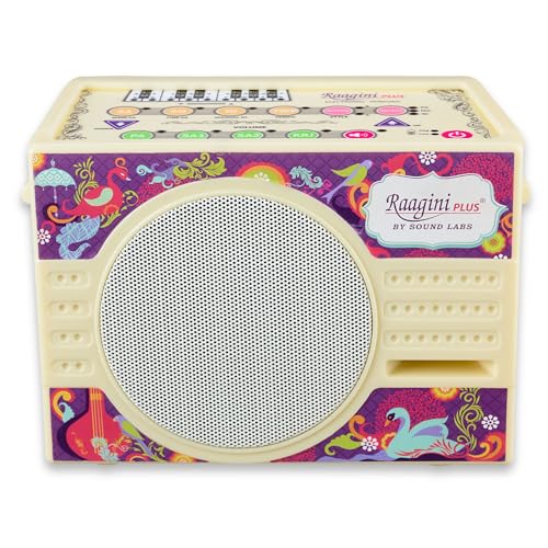 Image of Raagini Plus, Electronic Digital Tanpura Musical Instrument for Carnatic Tambura Shruti & Hindustani Music. Electric Drone Sound Box