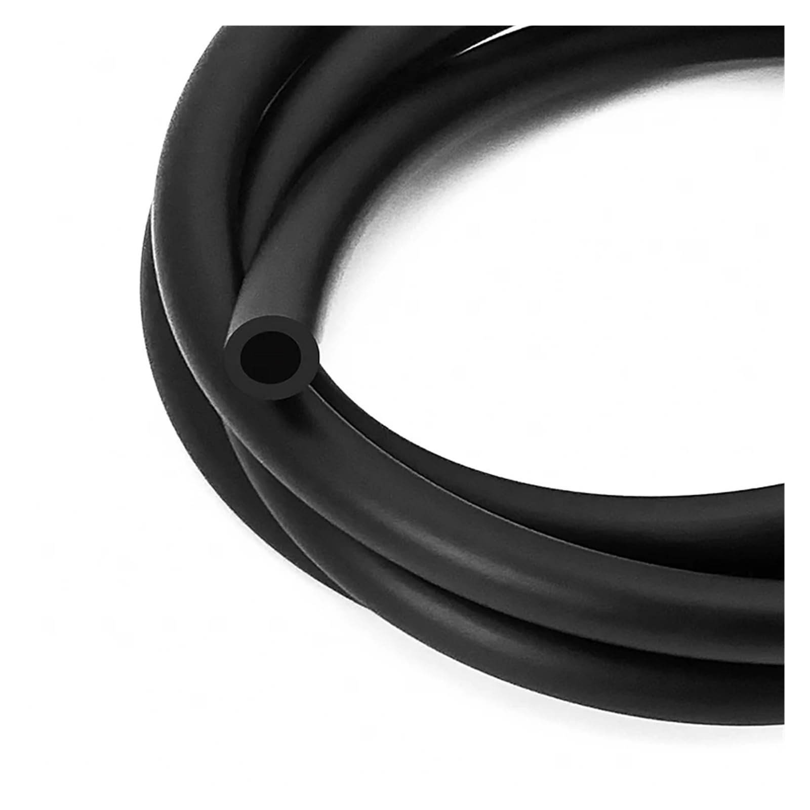 CSFFA 1M 3mm~19mm Black Multi-Size Smooth Nitrile Rubber Fuel Tubing Petrol Diesel Oil Line Carburetor Hose Pipe Tube(OD 14xID 10mm)