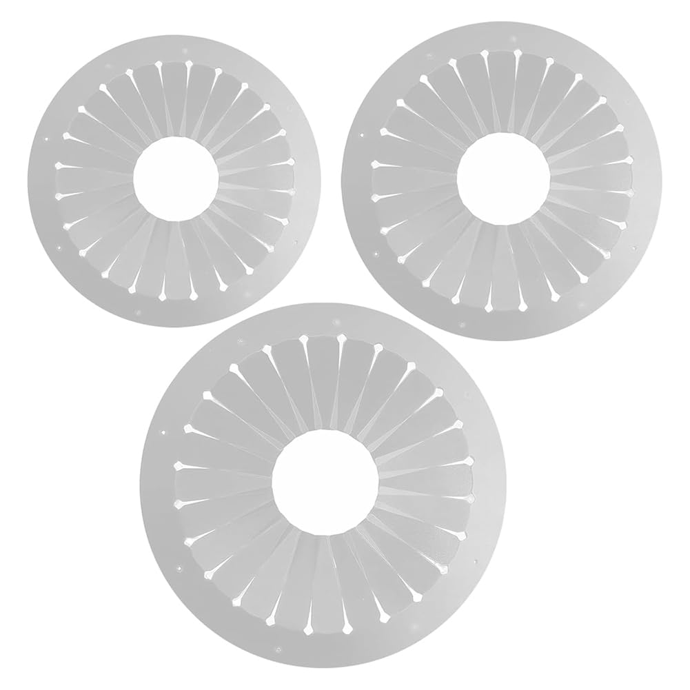 UDSKNV[KSL 3-Piece Rosette Maker Set for DIY Ribbon Flowers, Perfect for Beginners and Home Decor Projects