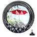 Bearbro Misting Cooling System,Misters for Patio, 32.8FT(10M) Misting Line DIY Outdoor Mist Cooling Kit +10 Mist Nozzles +20 Tube Ties + a Connector(3/4'') Great for Patio Garden Greenhouse Trampolin