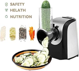 Automatic Electric Slicer Shredder Professional Salad Maker Machine with One-Touch Control and 4