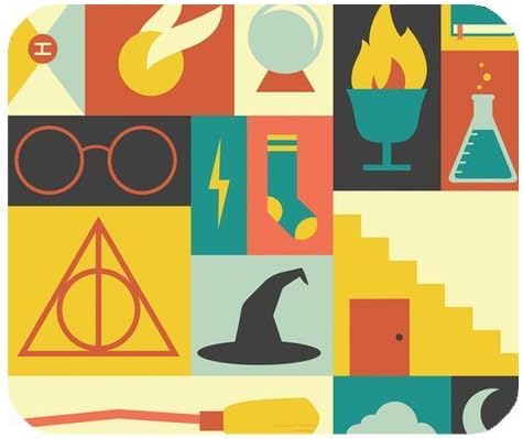 Custom Rectangle Mouse Pad Oblong Gaming Mousepad, Harry Potter Mouse Pads