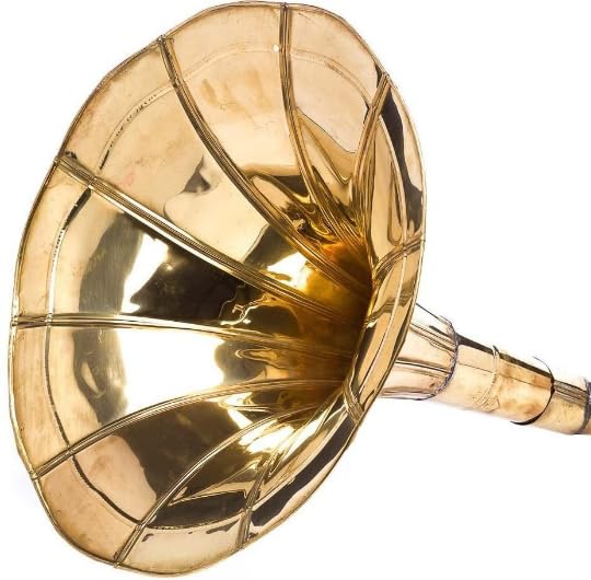 Gramophone Brass Horn (without elbow)