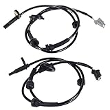 AUTEX 2PCS Front Left + Front Right ABS Wheel Speed Brake Sensor ALS310 ALS359 compatible with Nissan Quest 2004 2005 3.5L