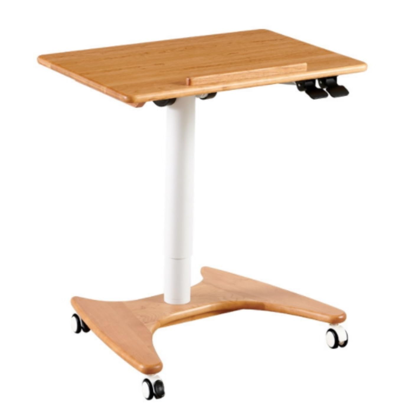 Stolik Boczny Nocny Stolik Nadłóżkowy, Regulowany Boczny, Mobilne Biurko Stojące Z Kółkami, Na Laptopa, 1 Szt Małych Przestrzeni