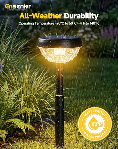 Solar Lights Outdoor Garden 6-Pack