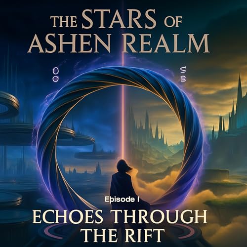 Couverture de The Stars of Ashen Realm, Episode I: &ldquo;Echoes Through the Rift&rdquo;
