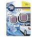 Ambi Pur Profumatore Auto, 2 Pastiglie da 2 ml, Profumo Auto Risveglio Primaverile, Deodorante Auto, Elimina Odori Facile da Agganciare, Durata fino a 6 Mesi, Usa e Getta