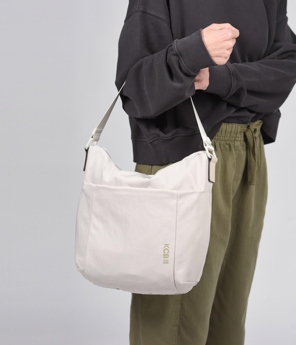 KCB Bolso de hombro Pequeño Balloon | Comodidad y Espacio en Formato Compacto | Múltiples Compartimentos | Diseño Moderno y Práctico | Asas Ajustables | 100% Vegano