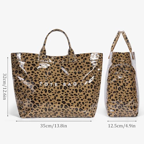 Bolso Tote de PVC para Mujer Lushandy Resistente al Agua miniatura 5