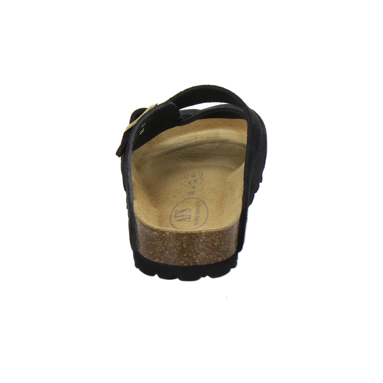 AFS-Schuhe, pantofole da donna in vera pelle, di alta qualità, con suola Eva, made in Germany, 2122, Fiori bianchi., 43 EU