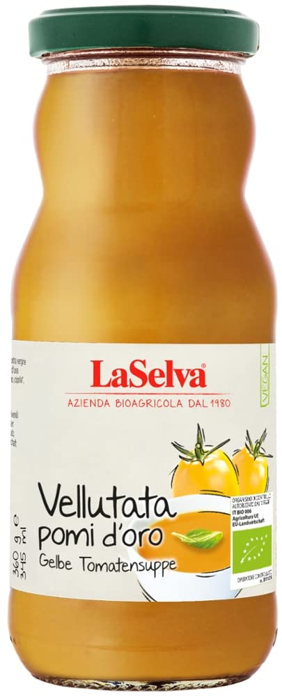 LaSelva Vellutata di pomi d'oro Yellow Tomato Soup 345 ml