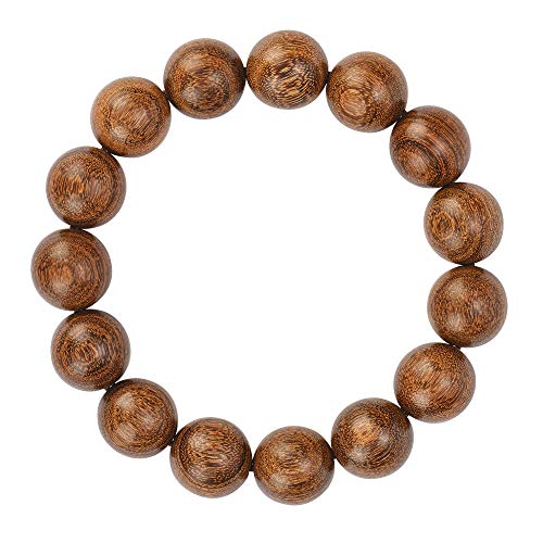 Image of Prayer Bead bracelet Mala Beaded Bracelets for Men Women 12 /15MM 