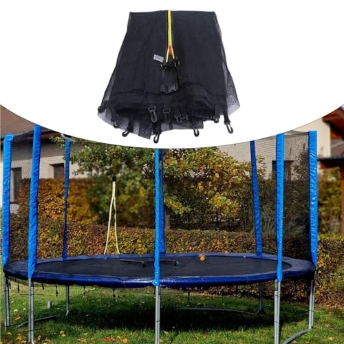 Filet de sécurité de remplacement pour trampoline 3m rose zippé - 3