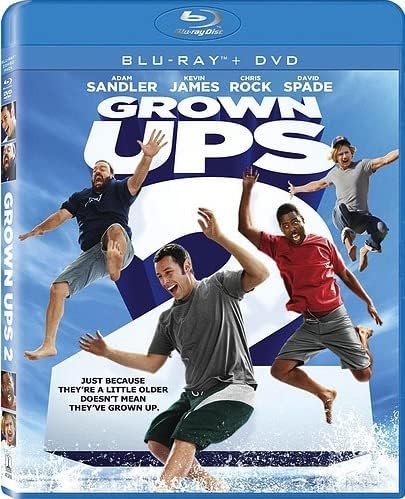 Grown Ups 2 - Mastered in 4K / Blu-ray + DVD - Starring: Adam Sandler, Kevin James, Chris Rock, David Spade, Salma Hayek, Maya Rudolph - US IMPORT - REGION A