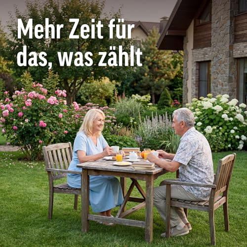 Roundup Rasen-Unkrautfrei Rasendünger, 9 kg für 450 m² - 2in1, Unkrautvernichter plus Dünger mit 100 Tage Langzeitwirkung