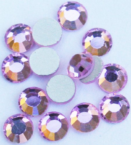 Zinkcolor Czech Crystal Rhinestone Ss6 Light Rose 20Pc Cell Phone Embellishment