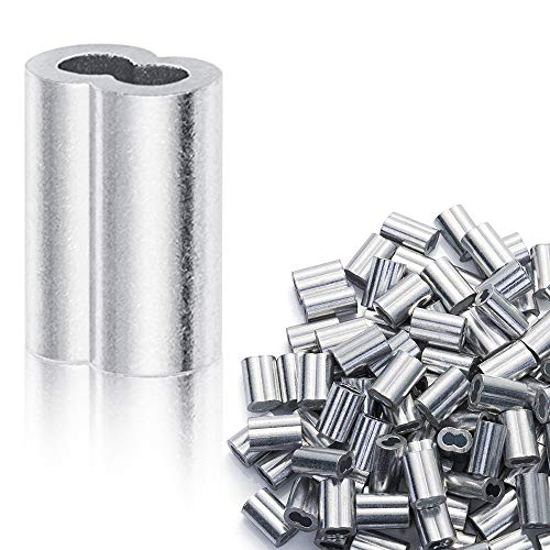 Aluminum Crimping Loop Sleeve for 1/8