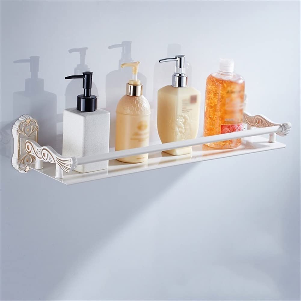 Shower Caddy Wall Mounted Bathroom Shelf Aluminum Shower Basket Rack Shower Caddy Storage Shampoo Basket Bathroom Accessory Bathroom