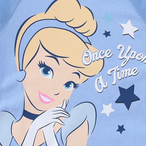 Image of Disney Princess Frozen Minnie Mouse Girls Short Sleeve T-Shirt and French Terry Shorts Set for Toddlers to Big Kids