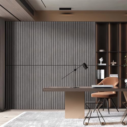 Image of 6 Pack Acoustic Wall Panels, 47.2 inch X 23.6 inch Sound Absorbing Panels, Decorative Sound Proof Panels for Office, Studio, Home Theatre - Light Grey
