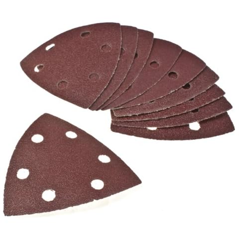 Toolzone 10Pc Delta Triangle Sander Pads Cover