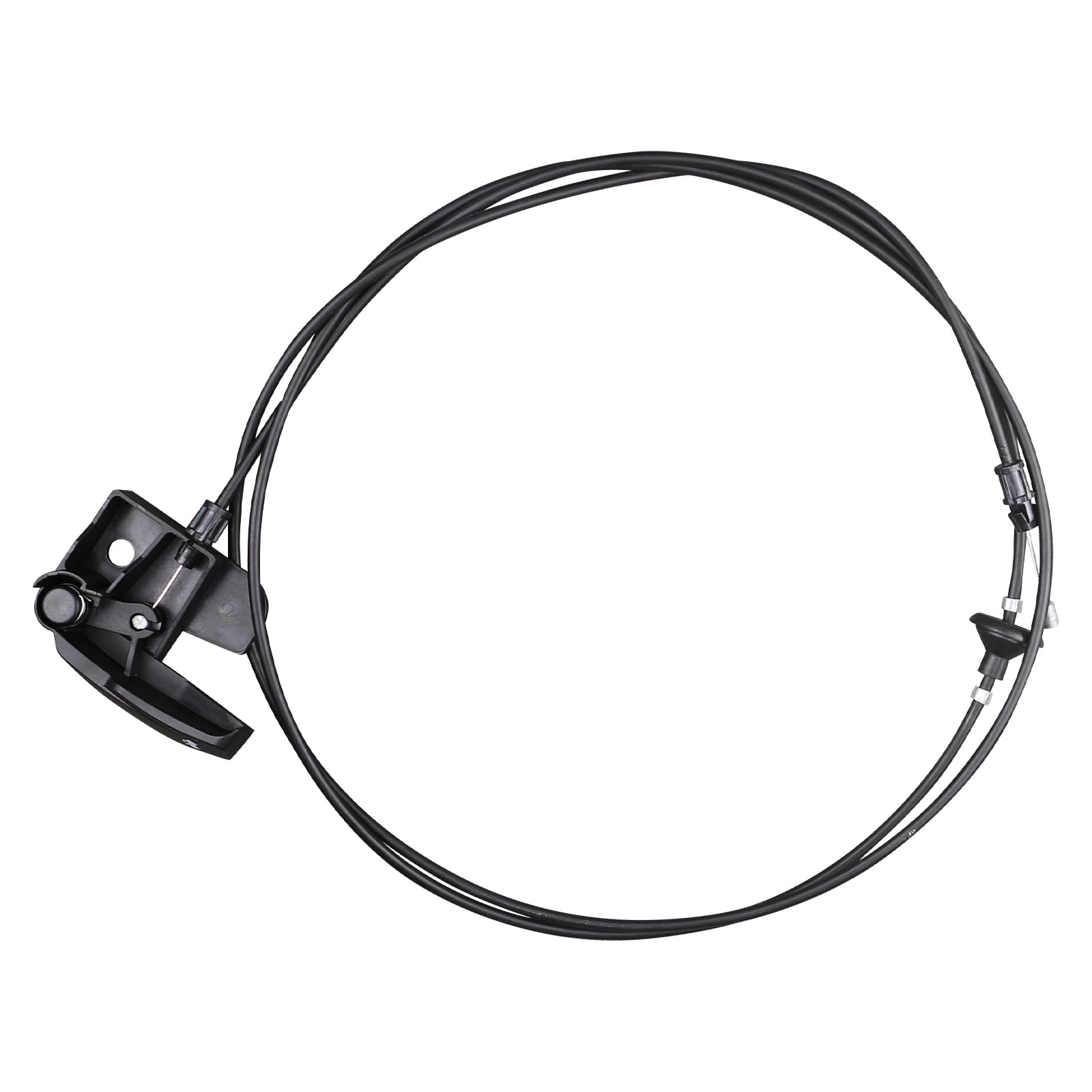 Hood Latch Release Cable with Handle Lever 20968782 912-176 Compatible with 2007-2014 Chevy Avalanche Silverado Suburban Tahoe, GMC Sierra Yukon, Cadillac Escalade Hood Parts