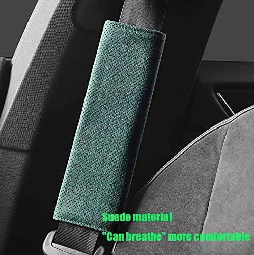 Paquete de 2 Almohadillas para cinturón de Seguridad de Coche, Almohadillas para cinturón de Seguridad, Correa para cinturón de Seguridad, Almohadilla para Hombro para Equipaje para Adultos y niños