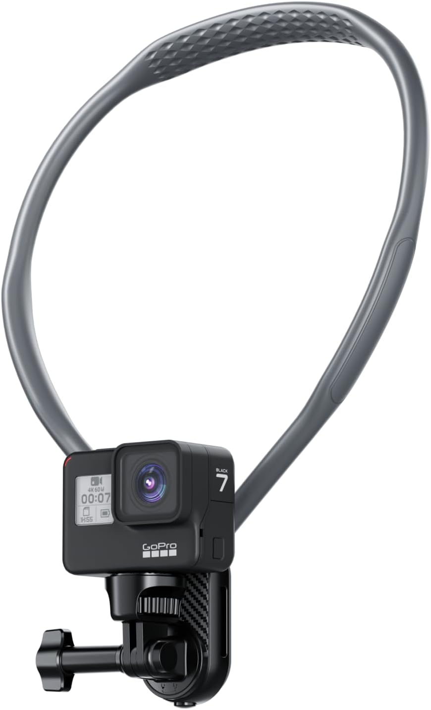 Hamillar Camera Phone Chest Neck Mount Holder for Video Recording iPhone Samsung 4-7 Inch Phones AKASO/Go Pro/Insta360X5/DJI360 (Cameras Mount)