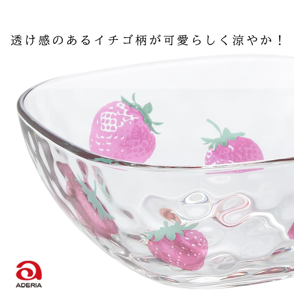 Amazon.co.jp: アデリア(ADERIA) ガラスボウル フルーツドロップ