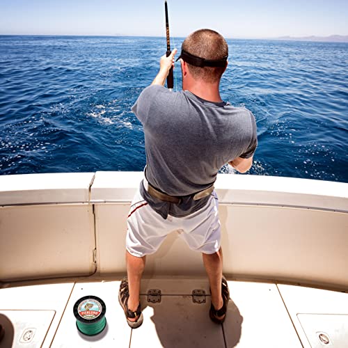 FISHLUND PEライン 釣り糸 耐磨耗性 高強度 高感度 蛍光グリーン 4本編み 8LB 200m 0.4号 9枚目