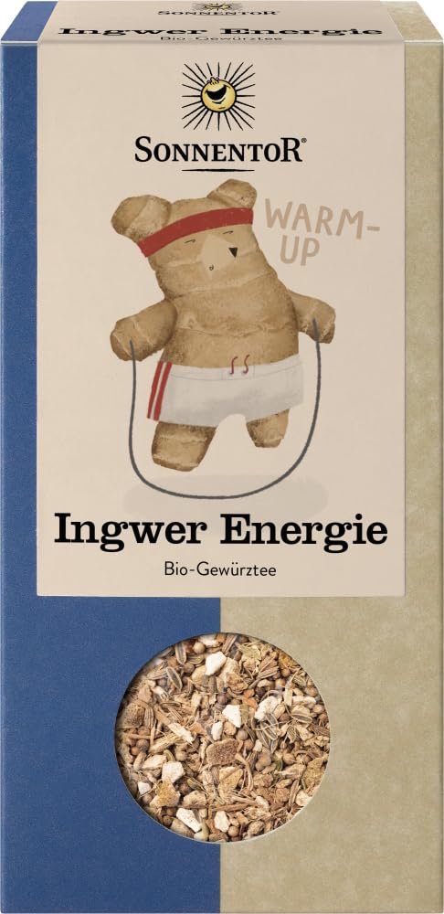 Bio Ingwer Energie Tee lose 18 x 100 g