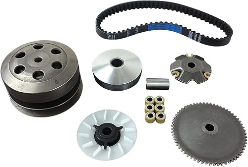 Kit de embrague de ciclomotor de 50cc | Motor GY6 de 139QMB | Variador de scooter de 49cc | Embrague de scooter de 50cc 669 18 30 transmisión por