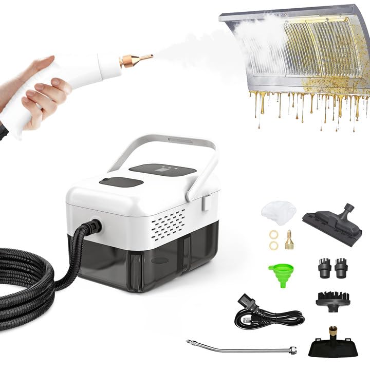 Catálogo para Comprar On-line Limpiadoras de vapor los mejores 10. 48 Hidrolavadora Portatil, 2500w Limpiador De Vapor Portátil, Adecuado Para Cocina, BañO, Suelo, Limpieza De AutomóViles, Elimina Eficazmente Las Manchas DifíCiles