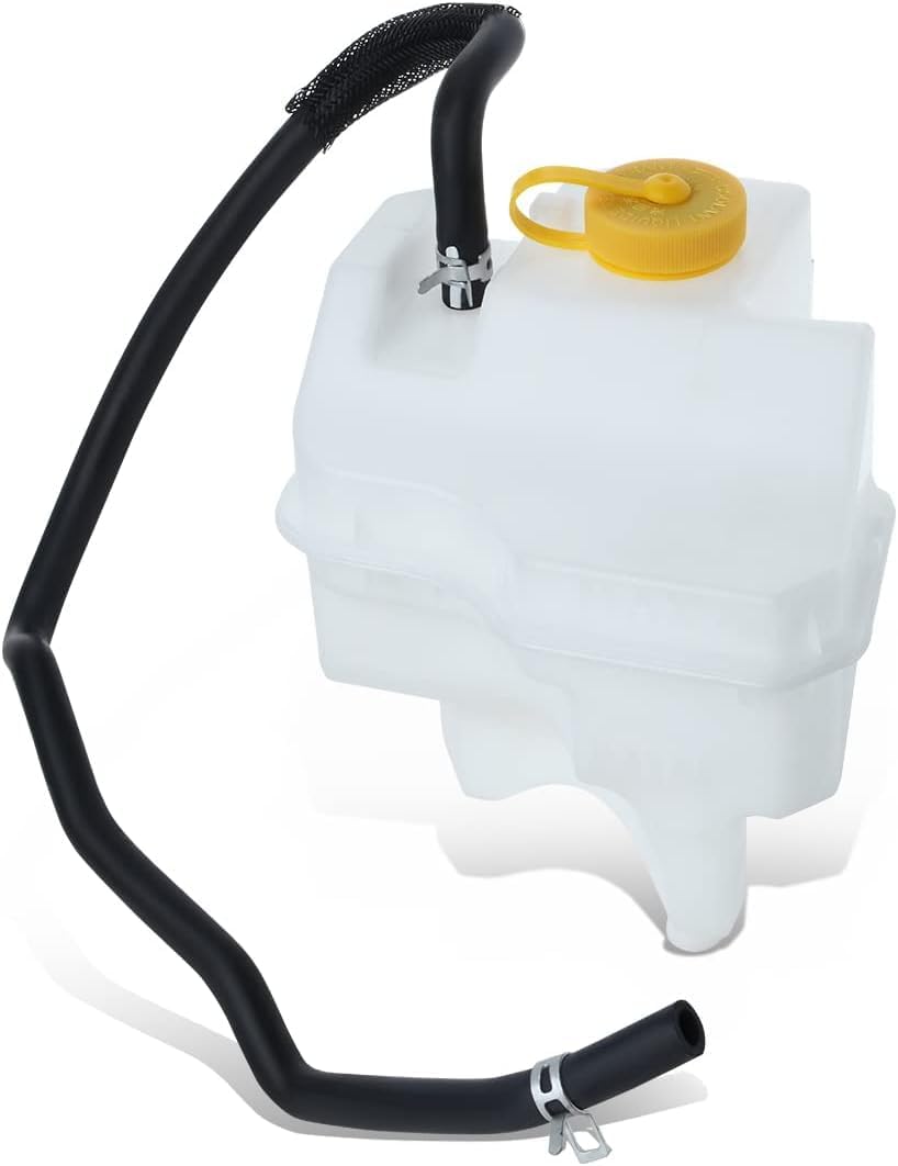 DAT AUTO PARTS Engine Coolant Recovery Bottle Overflow Reservoir Tank With Cap Replacement for 2013-2018 Nissan Altima 2.5L & 3.5L Sedans 2016-2019 Maxima White Textured Plastic NI3014123 217103TA1A