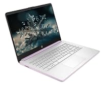HP 14" Business & Student Laptop Computer with 1-Year Office 365 & Copilot AI, Intel Quad-Core Processor, 640GB Storage (128GB UFS+512GB Docking Set), 4GB RAM, Win 11 H, NLY Earphones, Honey Lavender — image 2