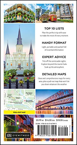 DK Eyewitness Top 10 New Orleans (Pocket Travel