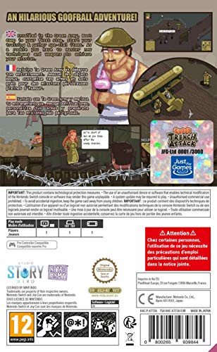 Super Trench Attack Switch Jeu Console Portable pour vos Trajets
