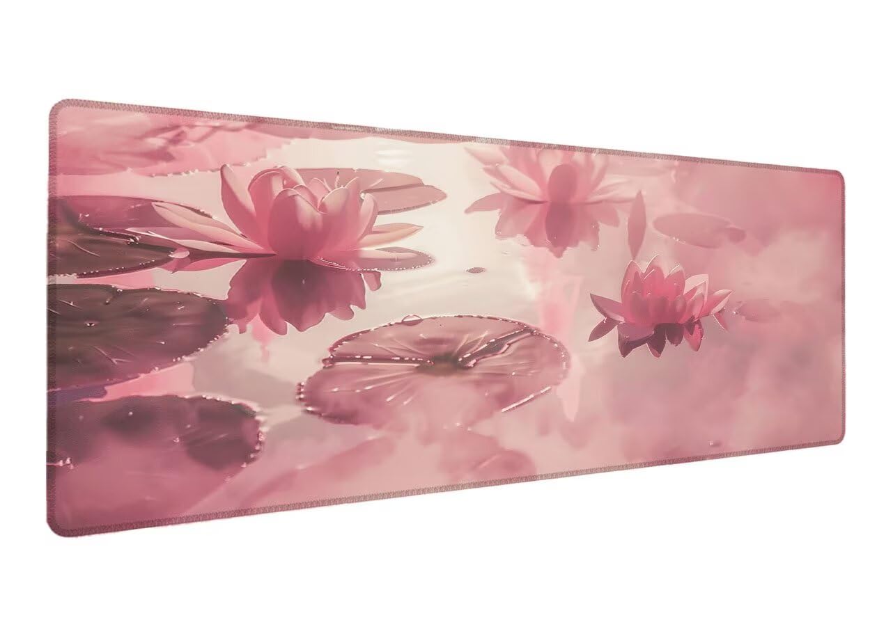 Podkładka pod mysz, 1200 x 600 x 3 mm, gamingowa podkładka pod mysz, XXL, duża, podkładka na biurko, antypoślizgowa, gumowa podstawa, szyte krawędzie, podkładka na biurko, poprawia precyzję i prędkość